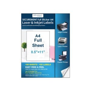Label Sheets A4 10 Pack