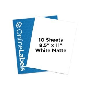 10 sticker / Sheet Computer label sheet Sticker (PKT)