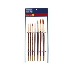 Camlin / Good Quality Brush 1-12 Round Assorted camlin synthethic (NOS)