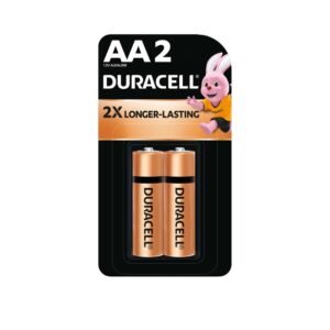 Battery AA Duracell Pack of 2