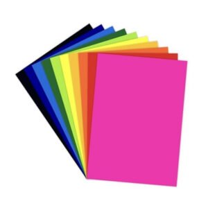 Thick Chart Paper - Bright  Colours (NOS)