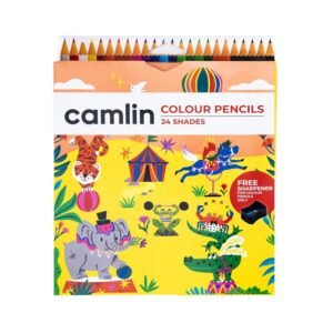 Camlin / Faber Castle colour pencil f/c-24 shades (PKT)