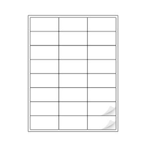 24 sticker / Sheet Computer label sheet Sticker (PKT)