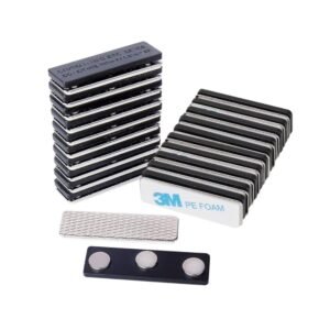Magnetic Badge Plastic